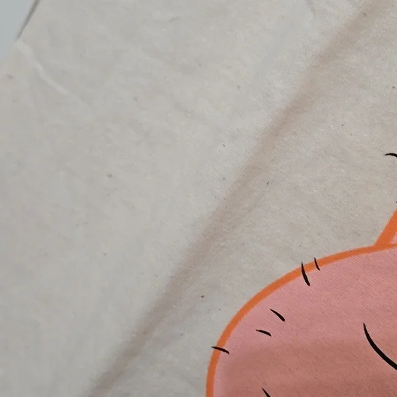 Nickelodeon Patrick Cream Graphic T-Shirt NWT 100% Cotton Size SMALL - Picture 6 of 6